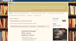 Desktop Screenshot of lalux.cofares.net