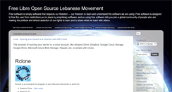 Desktop Screenshot of oslm.cofares.net